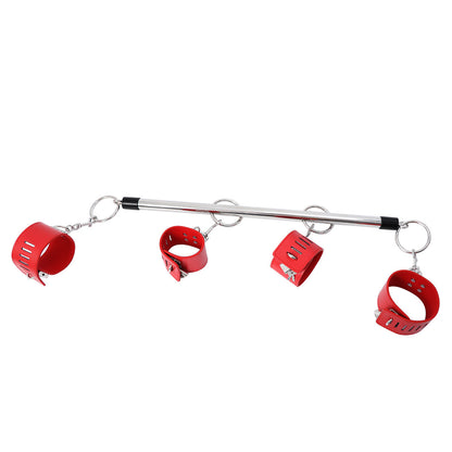 Iron Tube Bondage Set – Handcuffs & Footcuffs Restraint Kit for Women