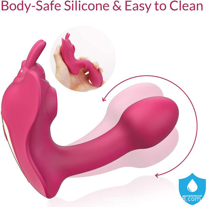 Hands-Free Wearable Vibrator – Butterfly Clitoral Stimulator