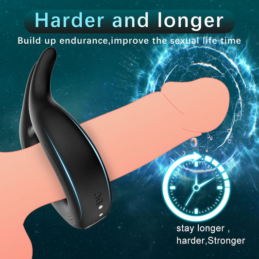 Silicone Ring with Multiple Modes – Men’s Stimulation & Delay Device