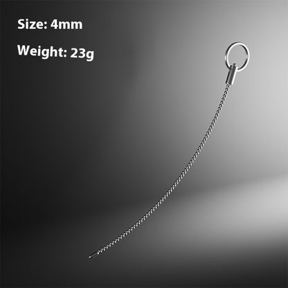 Stainless Steel Beaded Electric Urethral – Male Urethral Expansion Toy