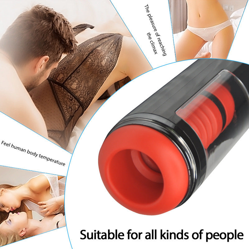 Automatic Intelligent Spiral Telescopic Vibrating Toy – Men’s Pleasure Device