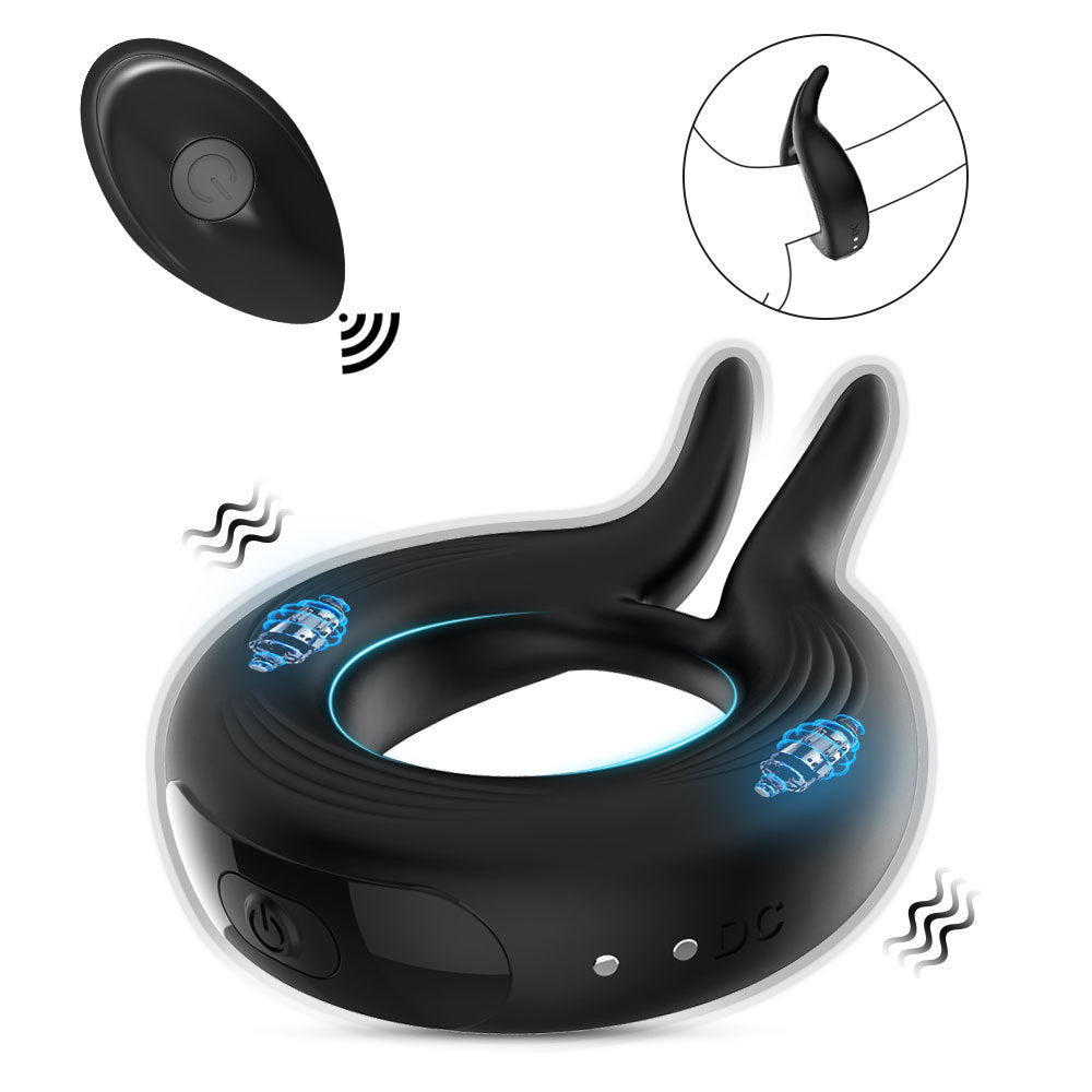 Silicone Ring with Multiple Modes – Men’s Stimulation & Delay Device