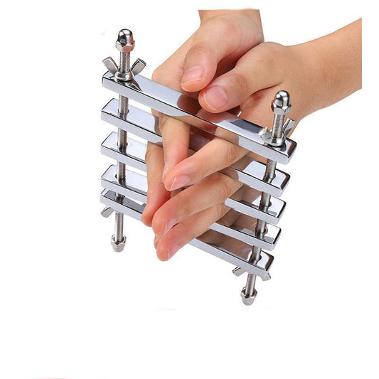 Finger Splint Stainless Steel Restraints – BDSM Punishment Metal Bondage Toy