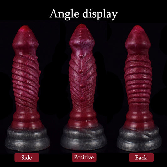 Colorful Animal-Inspired Dildo – Irregular Penis Masturbator & Anal Plug