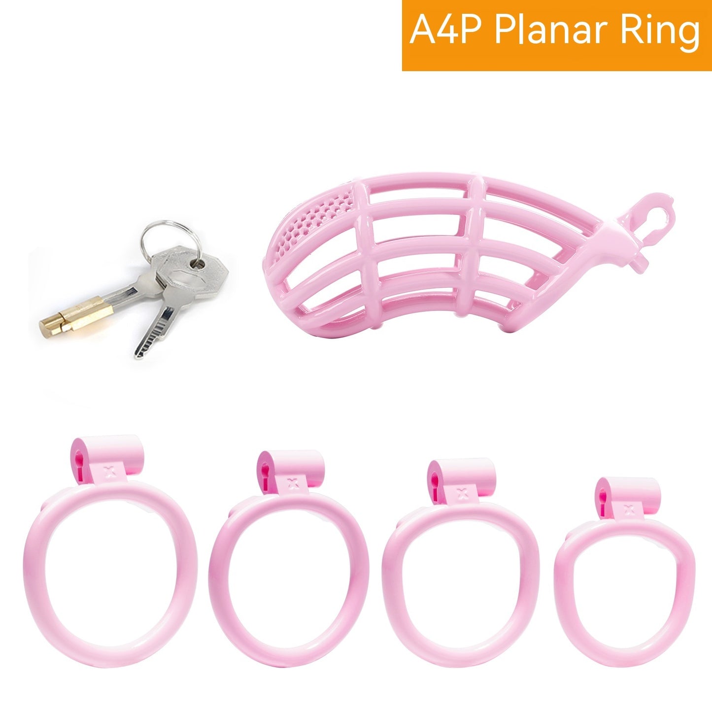 Male CB Lock Chastity Device – Adjustable Chastity Ring Toy with Secure Lock