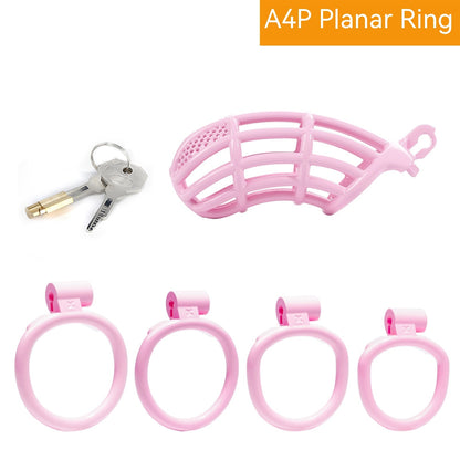 Male CB Lock Chastity Device – Adjustable Chastity Ring Toy with Secure Lock