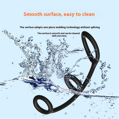 Silicone Lock Ring – Stretchable Male Wearable Toy