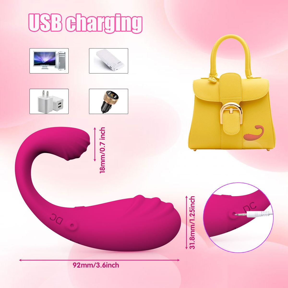 9-Speed App-Controlled Wearable Vibrator – G-Spot Egg Massager for Women & Couples