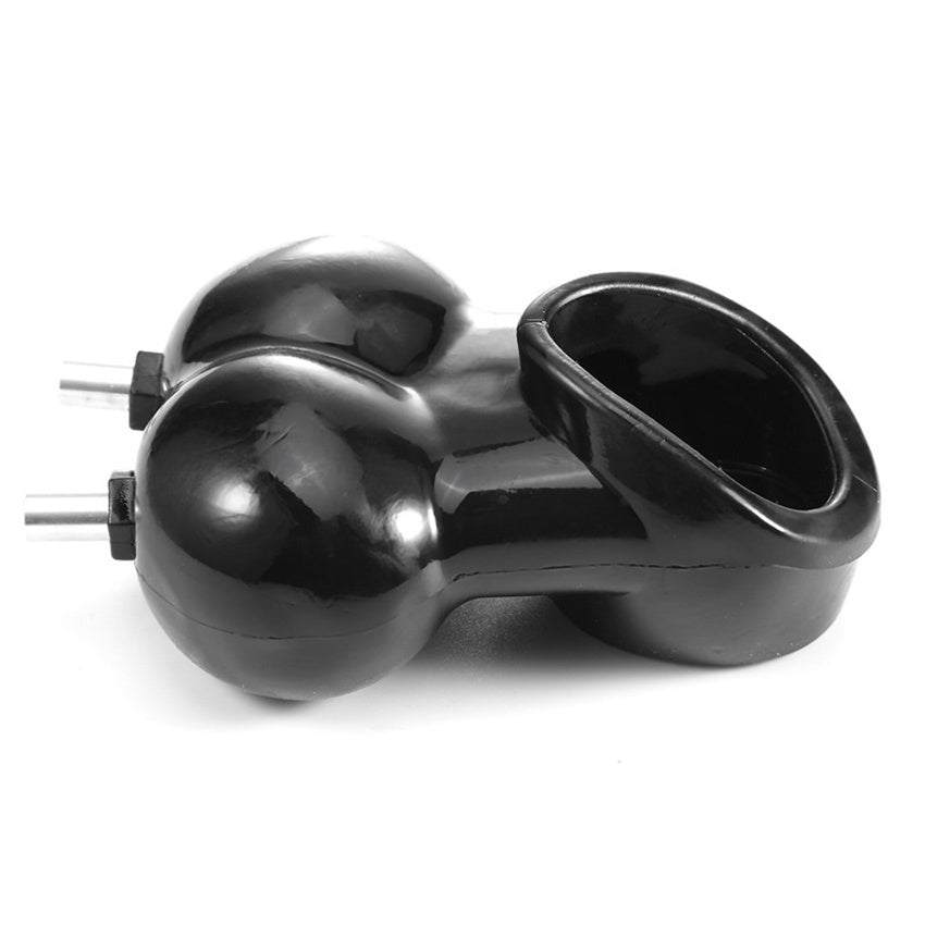 Male Electric Shock Scrotum Restraint Bag – Adjustable Electro Stimulation Bondage Toy