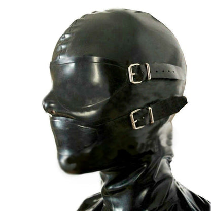 Latex Mask Zip Cosplay Cosplay Fetish