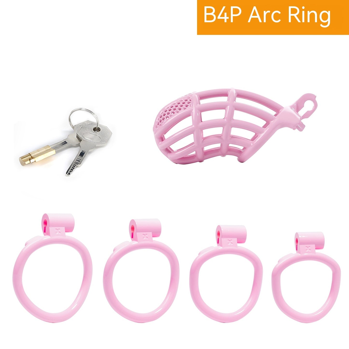 Male CB Lock Chastity Device – Adjustable Chastity Ring Toy with Secure Lock