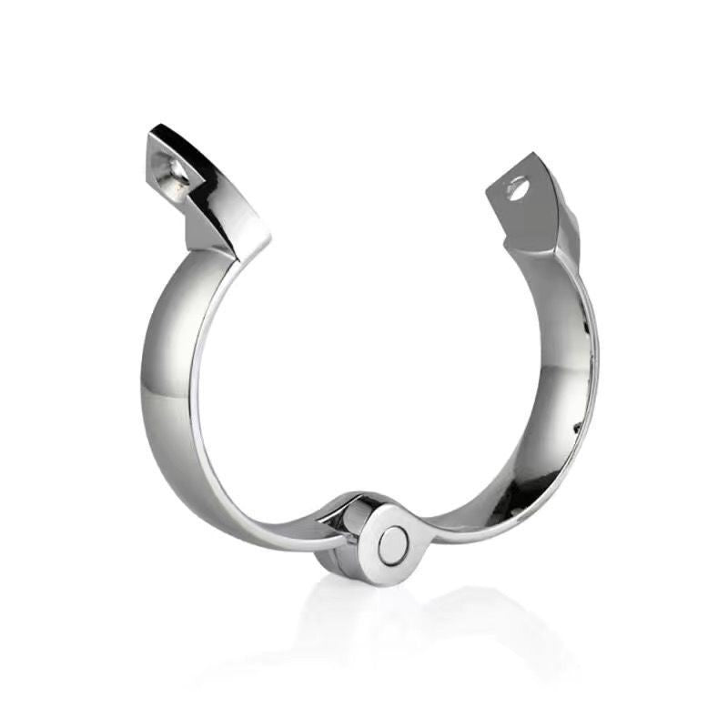 Metal Male Chastity Device Toy – Stainless Steel Chastity Cage with Lock