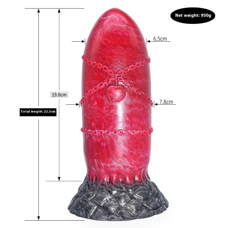 Colorful Animal-Inspired Dildo – Irregular Penis Masturbator & Anal Plug