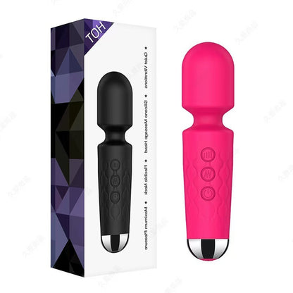 18-Speed Magic Wand Vibrator for Women
