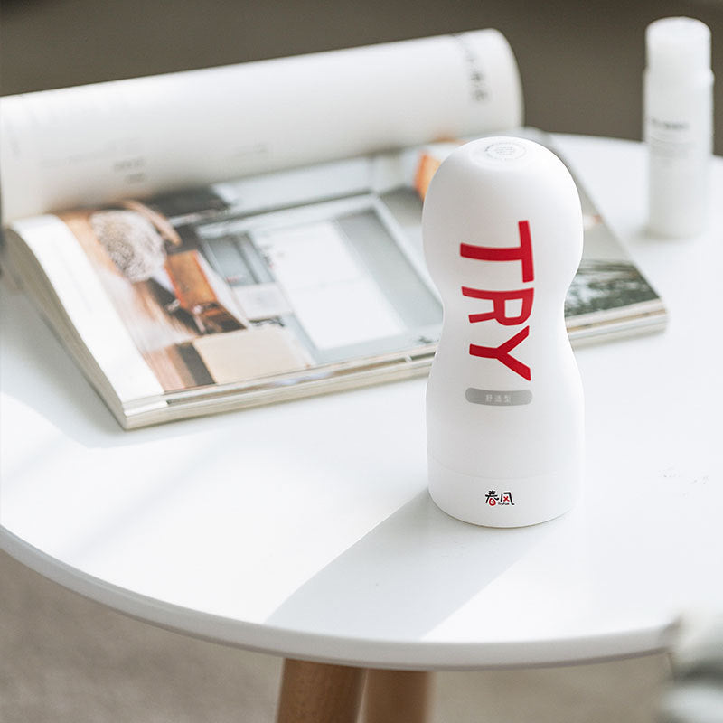 Basic Style Manual Male Masturbator Cup – Handheld Pocket Toy for Men