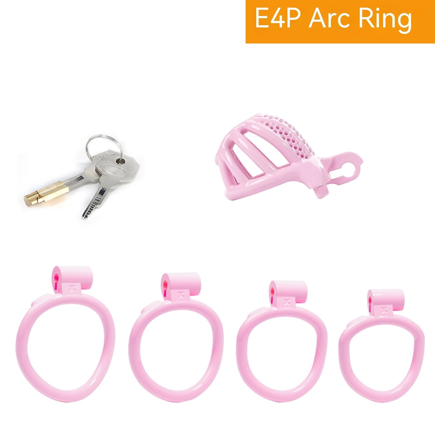 Male CB Lock Chastity Device – Adjustable Chastity Ring Toy with Secure Lock