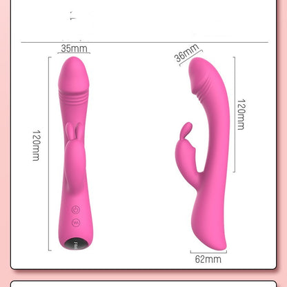 Rose Red Vibrating Spear – Intimate Toy for Women