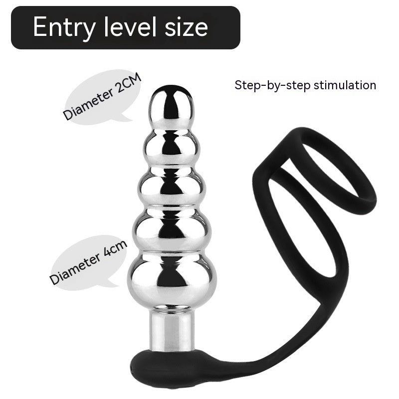 Remote Control Vibrating Metal Butt Plug – Unisex Pleasure Toy