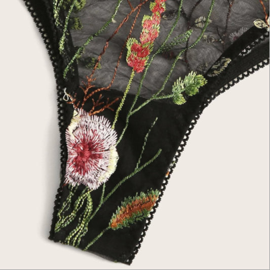 Transparent Sexy Bellyband – Seductive Sheer Lingerie for Women