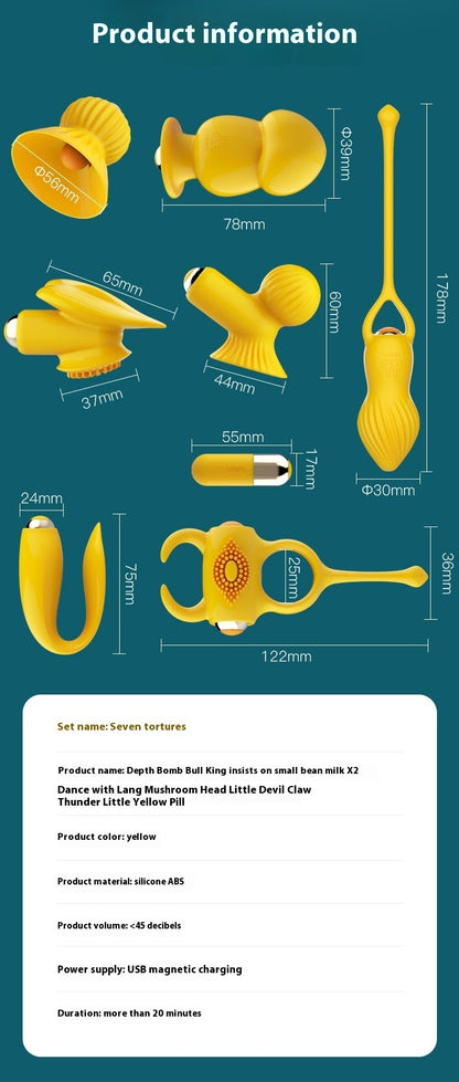 ThunderStorm 7-in-1 Multi-Functional Vibrator for Women