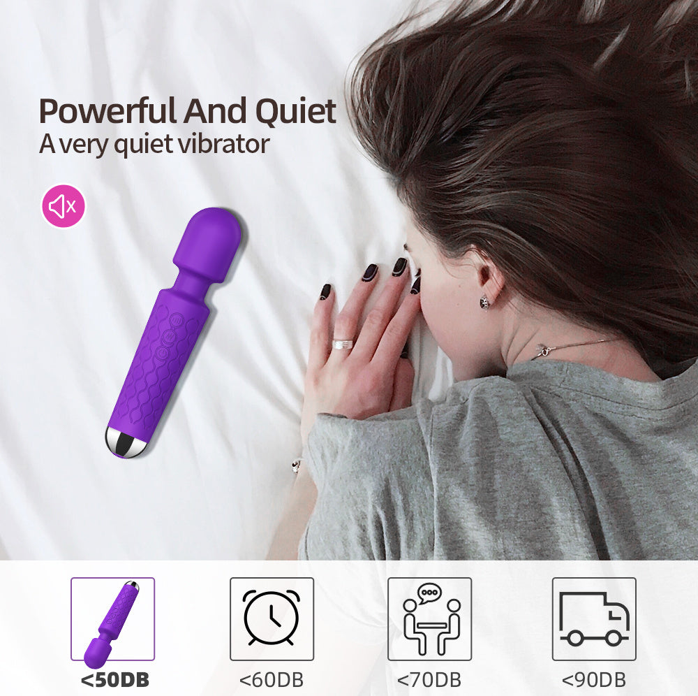 18-Speed Magic Wand Vibrator for Women