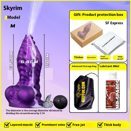 Realistic Ejaculating Dildo – Lifelike Adult Toy for Women & Couples