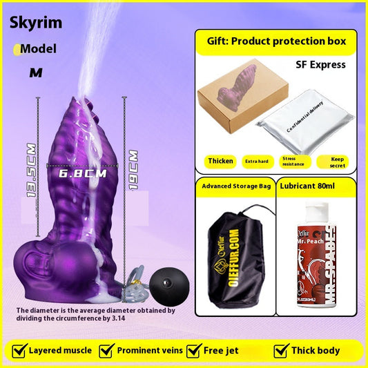 Realistic Ejaculating Dildo – Lifelike Adult Toy for Women & Couples