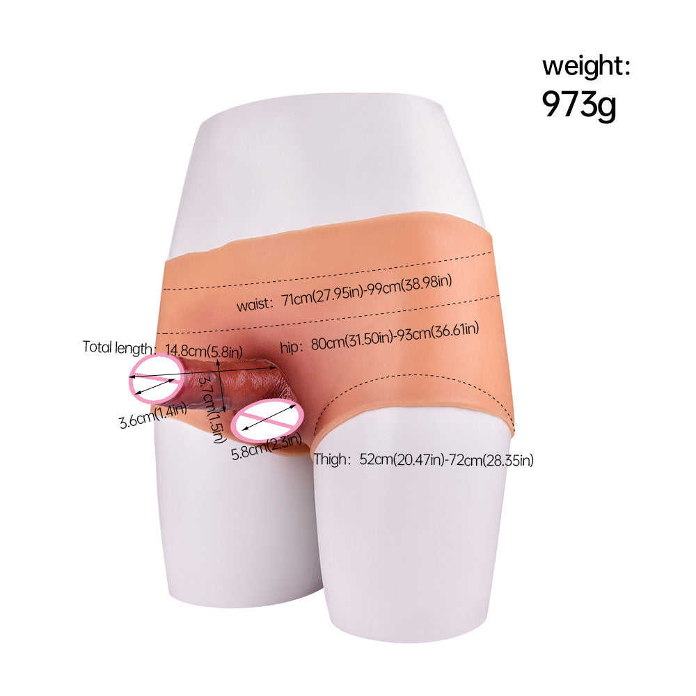 Wearable Silicone Dildo Panties – Hands-Free Pleasure for Women