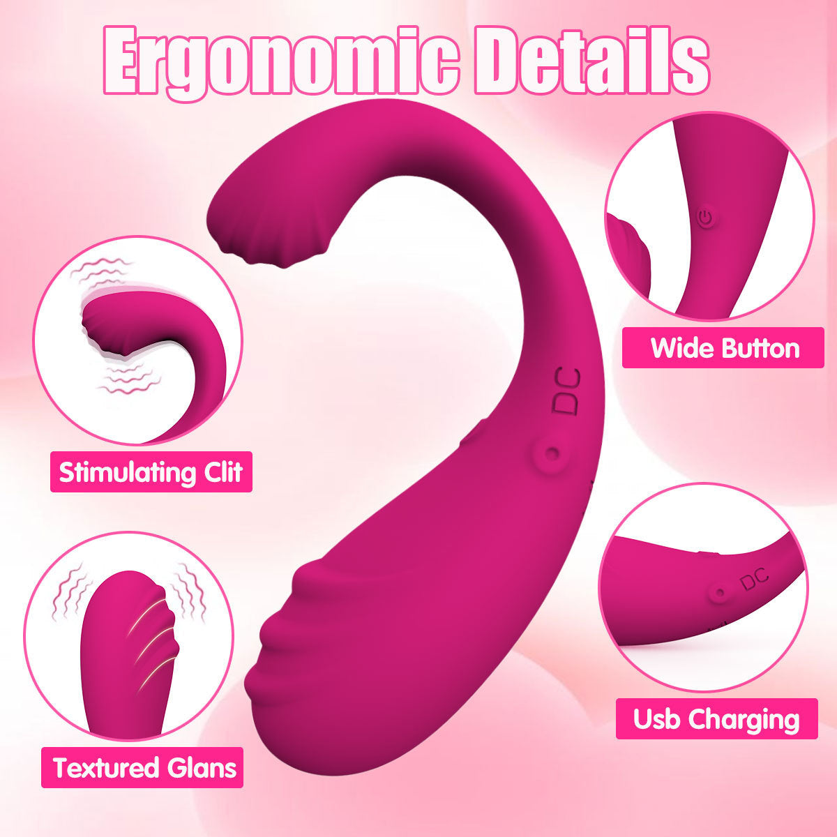 9-Speed App-Controlled Wearable Vibrator – G-Spot Egg Massager for Women & Couples