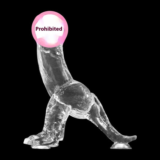 Crystal Glass Dildo – Unique Textured Design for Intense Pleasure