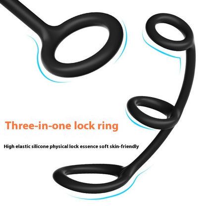 Silicone Lock Ring – Stretchable Male Wearable Toy