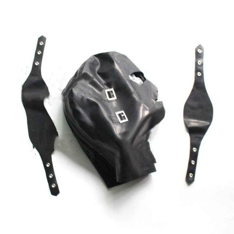 Latex Mask Zip Cosplay Cosplay Fetish