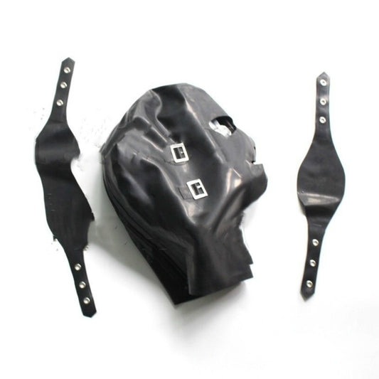 Latex Mask Zip Cosplay Cosplay Fetish